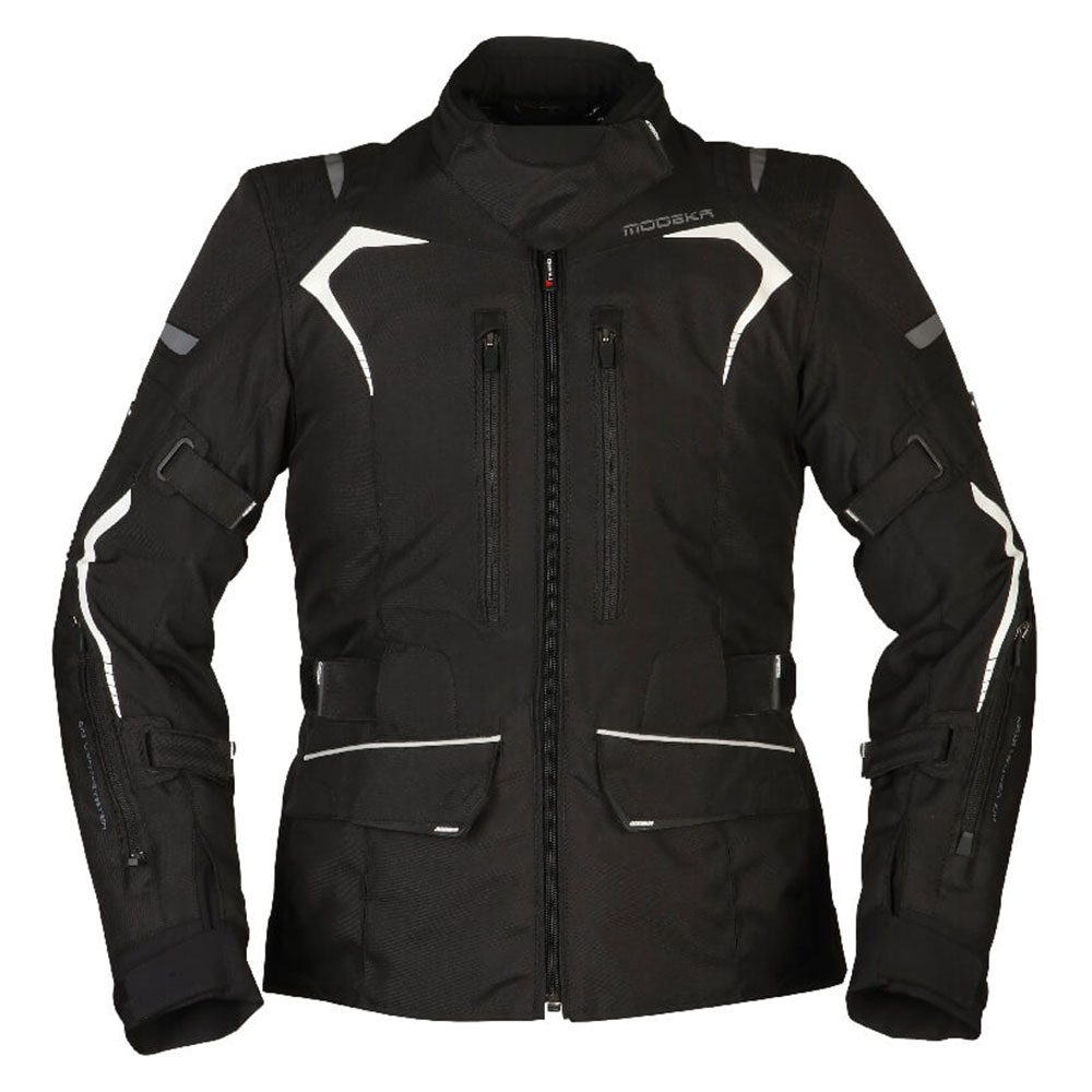 Jakna ELAYA crno bela ženska 40 / L MODEKA