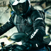 Jakna CLARKE SPORT crno bela MODEKA