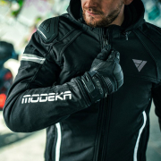 Jakna CLARKE SPORT crno bela XL MODEKA