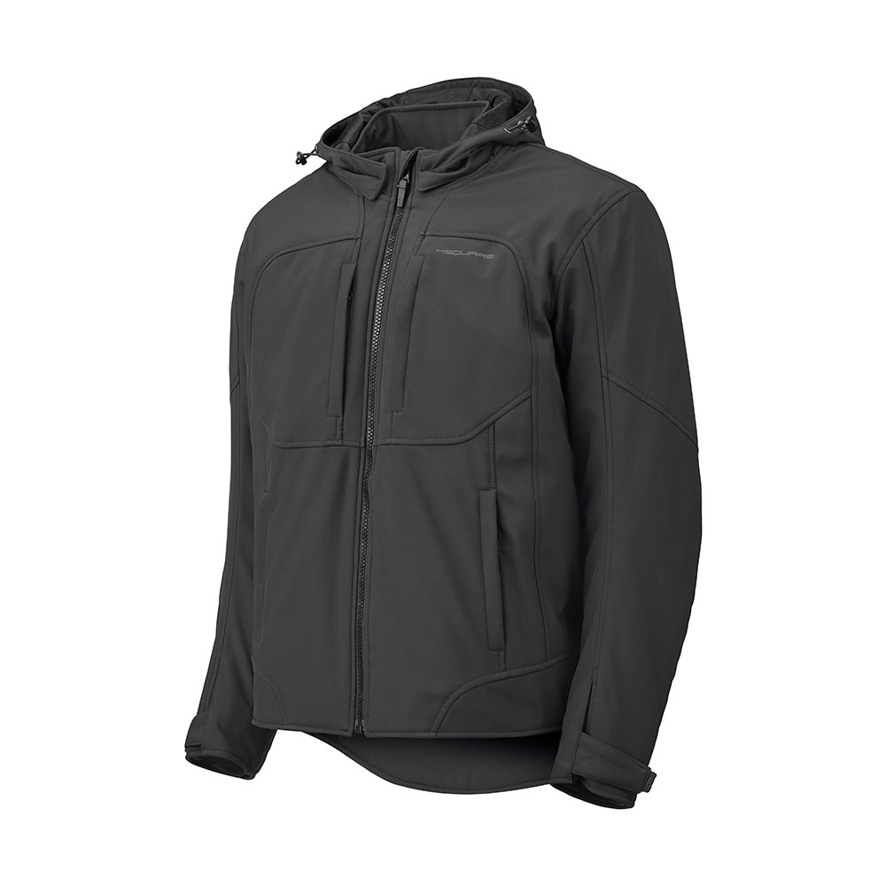 Jakna NOX 4 SQUARE SMOOTH BLACK XL