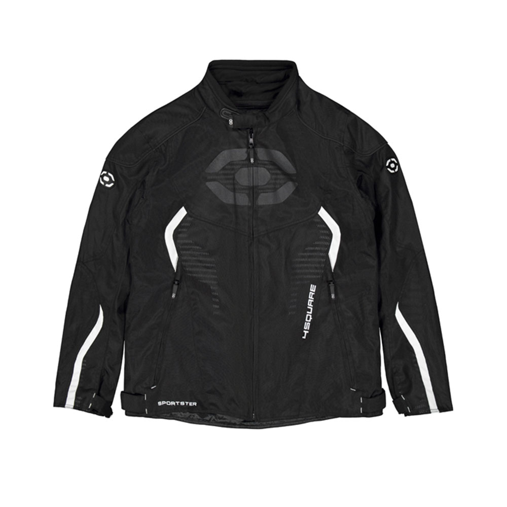 Jakna NOX 4 SQUARE SPORTSTER MILD WHITE muška XL