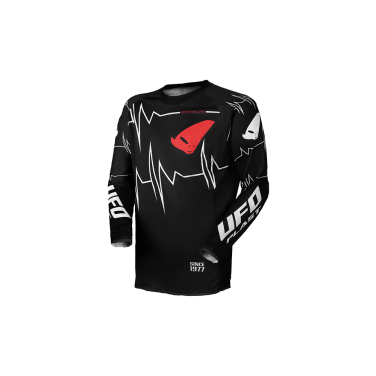 Dres Motocross UFO ADRENALINE SLIM crni