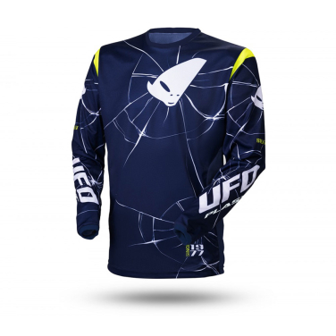 Dres Motocross UFO BULLET plavo belo žuta