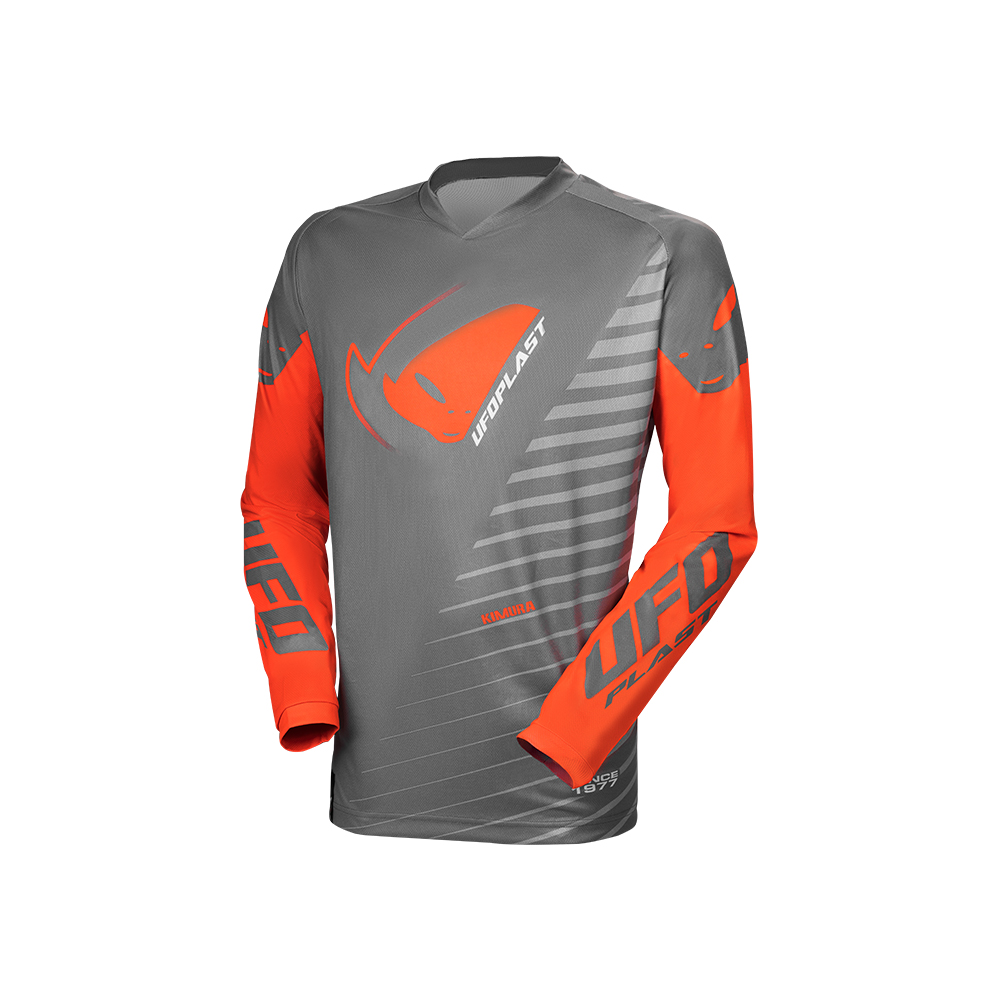 Dres Motocross UFO KIMURA sivo narandžasti