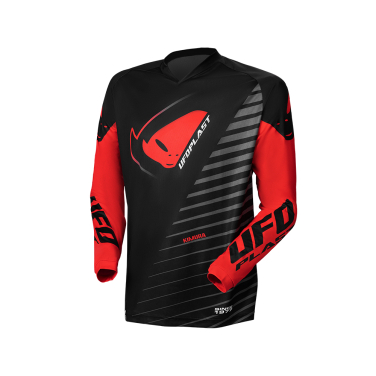 Dres Motocross UFO KIMURA crno crveni L veličina