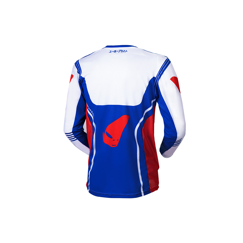 Dres Motocross UFO TAKEDA  plavo belo crveni