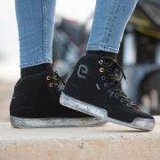 Patike polu duboke ANTIBES vodootporne 40 ženske crne ELEVEIT