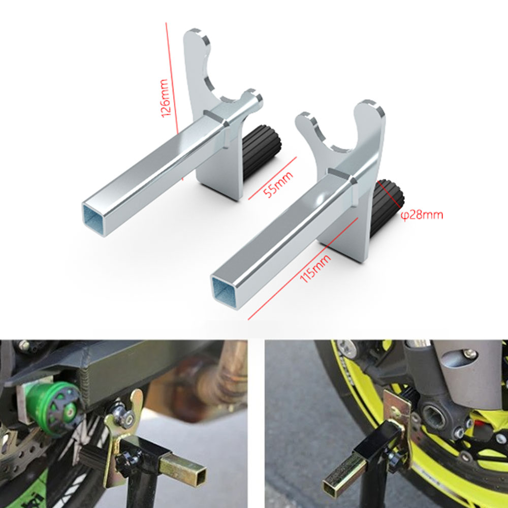 Adapter za zadnji štender V profil sivo crni MB-MOTO