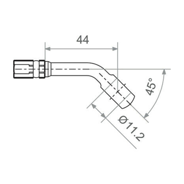 Holender TRW MV11C45A(fi 11.2mm 45stepeni L44)