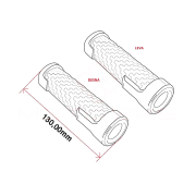 Gume ručke Ariete 01612/SS Honda 130 mm zatvorene