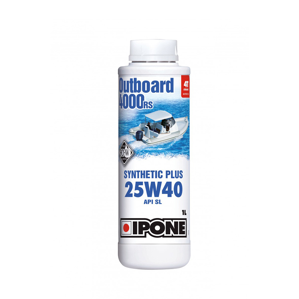 IPONE polusintetičko ulje za vanbrodske motore 4T Marine Outboard 4000RS 25W40 1L