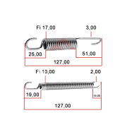 Opruga nogara L127 fi17
