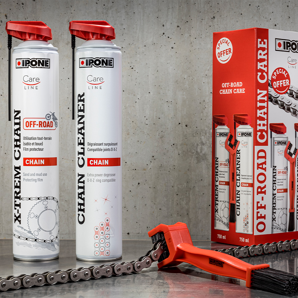 IPONE set za održavanje lanca OFF-ROAD CHAIN CARE
