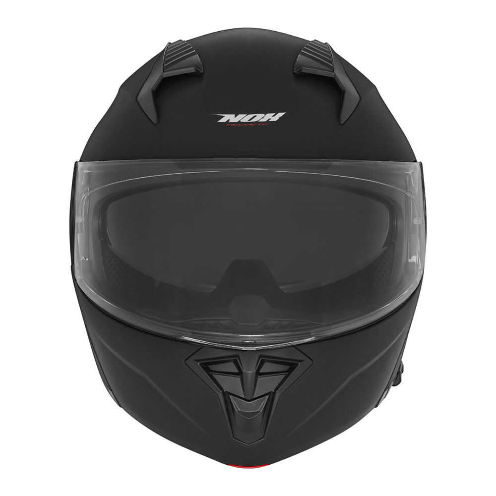Kaciga NOX Flip Up N968 sa naočarima mat crna L