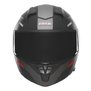 Kaciga NOX Flip Up N968 ULTRA sa naočarima mat crno crvena L