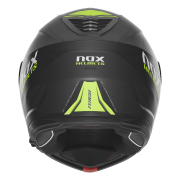 Kaciga NOX Flip Up N968 ULTRA sa naočarima mat crno žuta 2XL