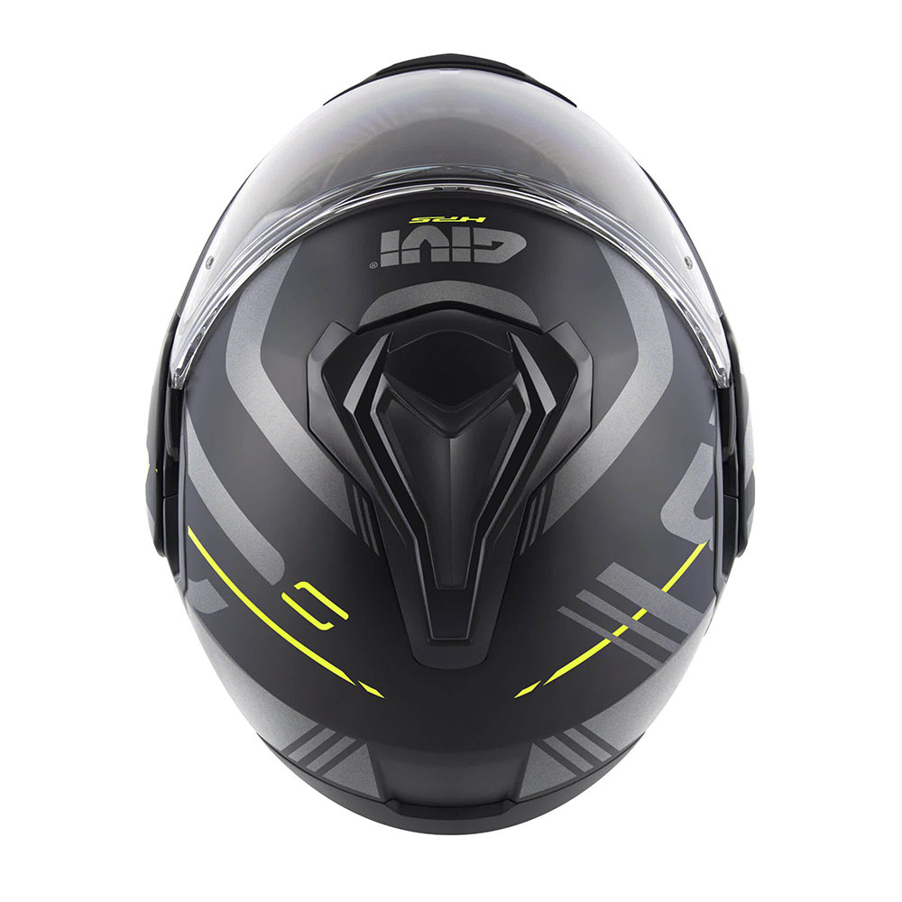 Kaciga GIVI Flip Up X30 PULSAR titanium žuta XL