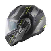 Kaciga GIVI Flip Up X30 PULSAR titanium žuta XL