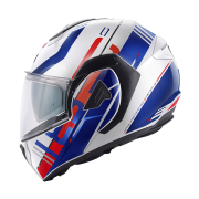 Kaciga GIVI Flip Up X30 PULSAR belo plavo crvena XXL