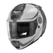 Kaciga GIVI Flip Up X27 DIMENSION crno titanium srebrna M
