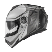Kaciga GIVI Flip Up X27 DIMENSION crno titanium srebrna M