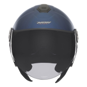 Kaciga NOX Jet 182 sa naočarima mat plava XL