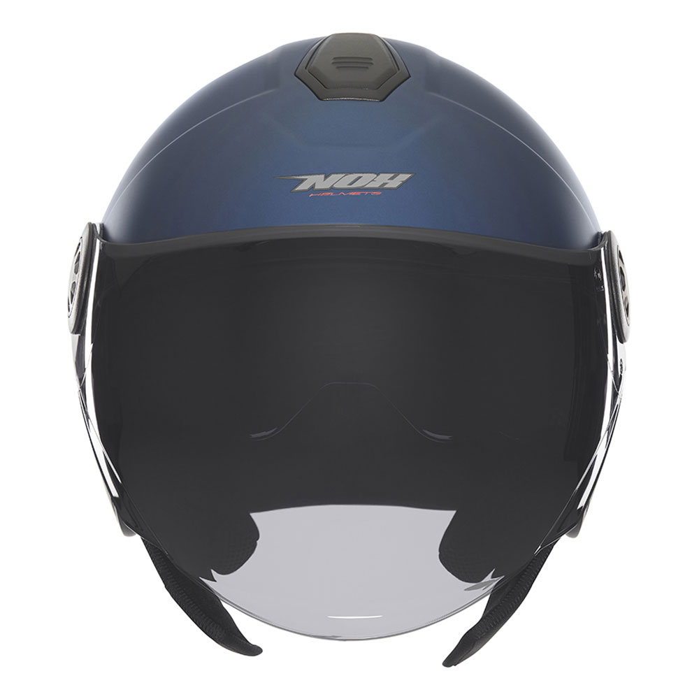 Kaciga NOX Jet 182 sa naočarima mat plava XL