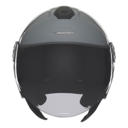 Kaciga NOX Jet 182 sa naočarima nardo siva XL