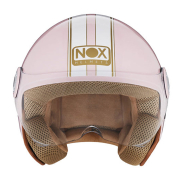 Kaciga NOX Jet 210 pastelno roza L