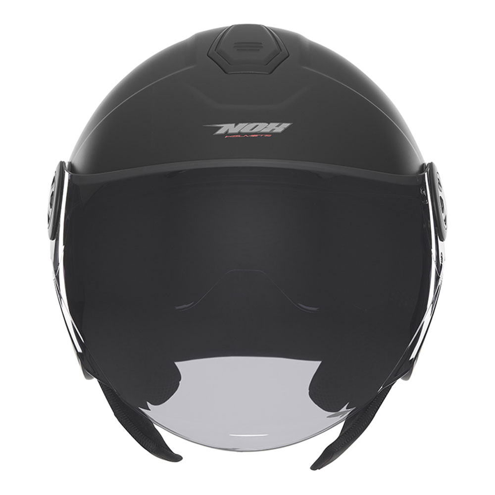 Kaciga NOX Jet N182 sa naočarima mat crna 2XL
