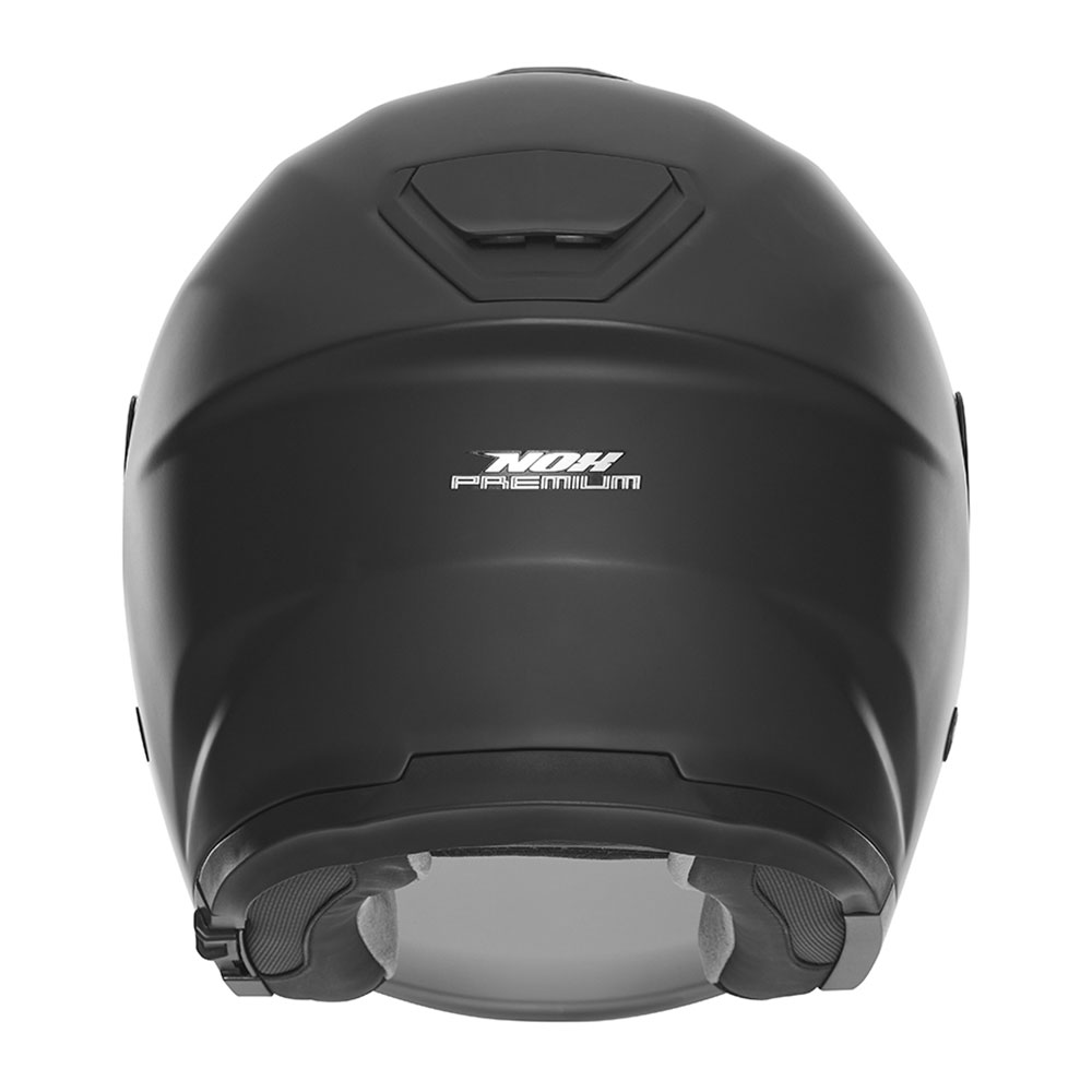 Kaciga NOX SPY PREMIUM Jet  mat crna
