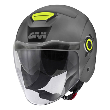 Kaciga jet GIVI 12.5B BASIC siva XL