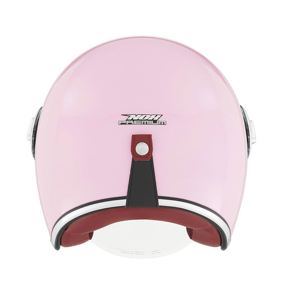 Kaciga NOX HERITAGE PREMIUM pastelno roza