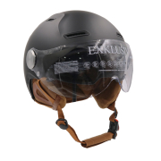 Kaciga za trotinet NOX Jet E-BIKE 2 mat crna L