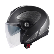 Kaciga jet Kappa KV35 DEXTER titanium crna XL