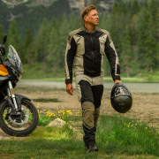 Pantalone KHAO AIR II crno braon XXL MODEKA