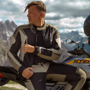 Pantalone KHAO AIR II crno braon XXL MODEKA