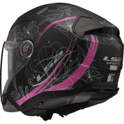 Kaciga LS2 Jet OF603 INFINITY II LOTUS mat crno roza sa naočarima S