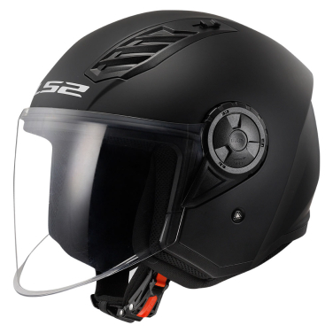 Kaciga LS2 Jet OF616 AIRFLOW II  mat crna XL