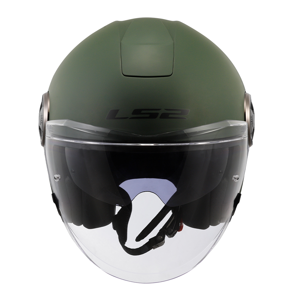 Kaciga LS2 Jet OF620 CLASSY MATT MILITARY zelena XL