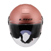 Kaciga LS2 Jet OF620 CLASSY GOLD PINK mat roza L