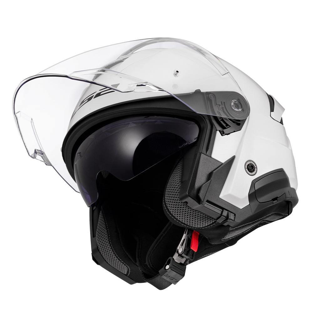 Kaciga LS2 Jet OF618 VERSO II SOLID bela L