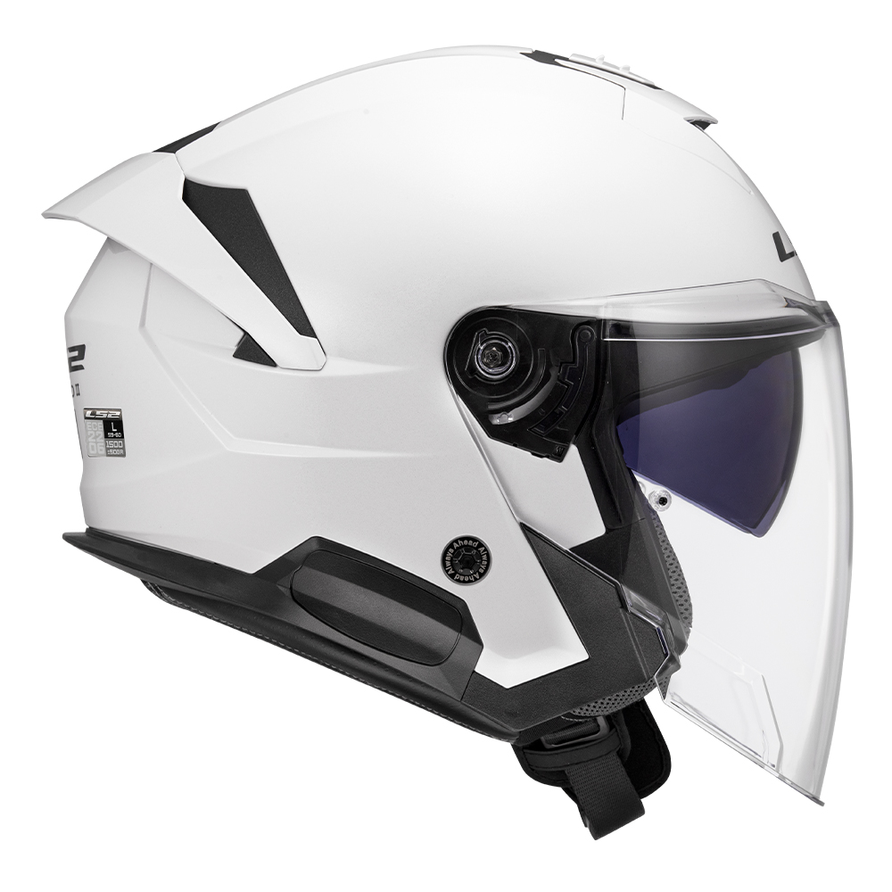 Kaciga LS2 Jet OF618 VERSO II SOLID bela L