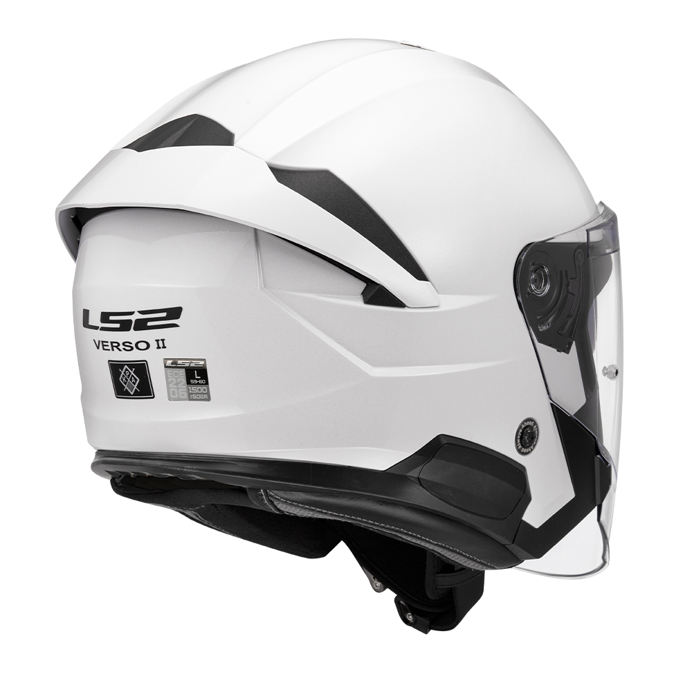 Kaciga LS2 Jet OF618 VERSO II SOLID bela L
