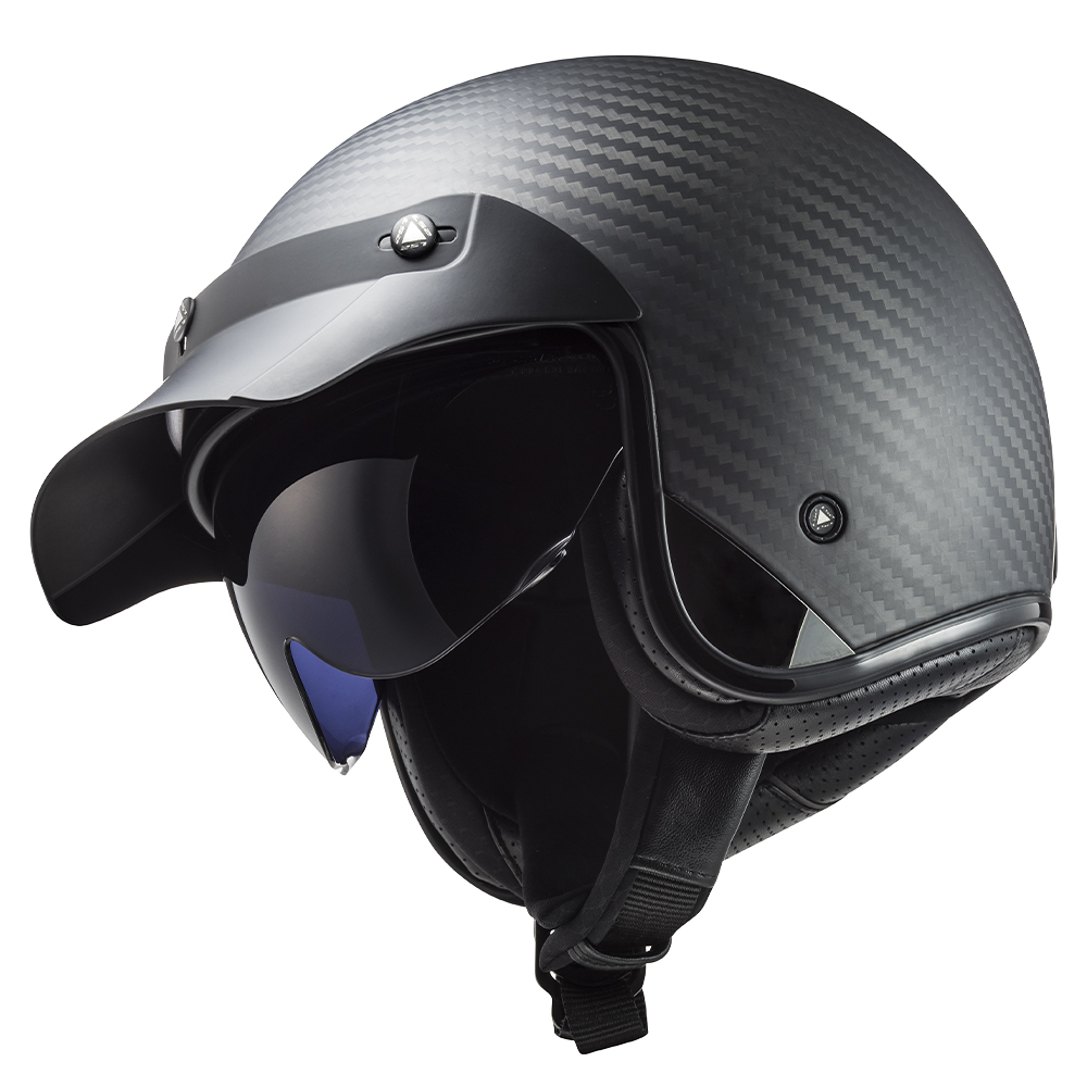 Kaciga LS2 Jet OF601 BOB II CARBON