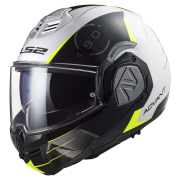 Kaciga LS2 Flip Up FF906 ADVANT CODEX belo crna sa naočarima XL
