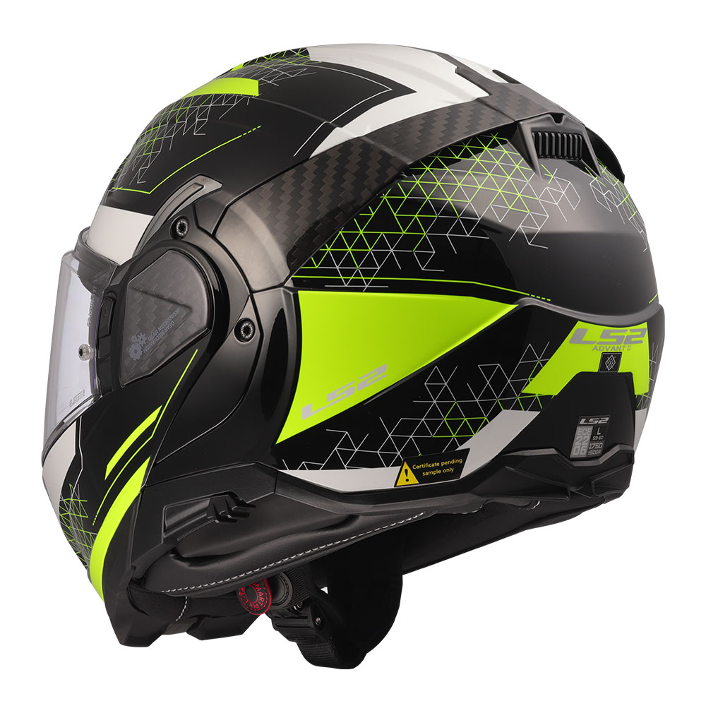 Kaciga LS2 Flip Up FF910 ADVANT II ASTRAL žuta XXL