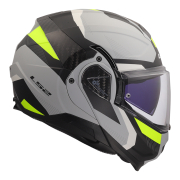 Kaciga LS2 Flip Up FF910 ADVANT II TRIPLE LIGHT siva