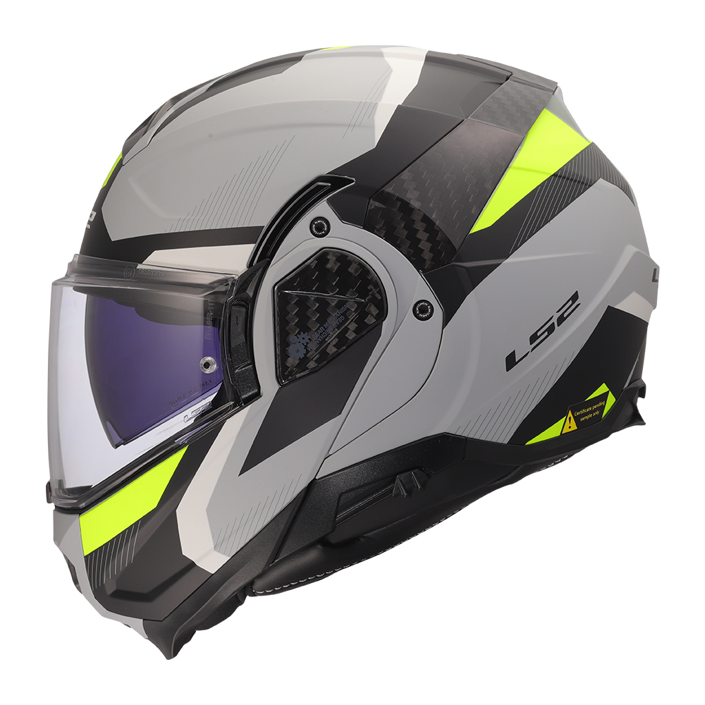 Kaciga LS2 Flip Up FF910 ADVANT II TRIPLE LIGHT siva