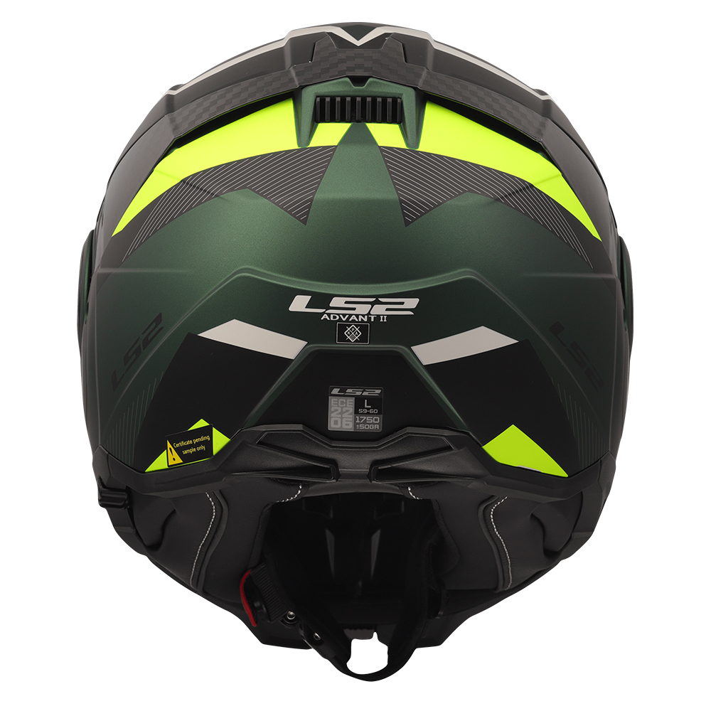Kaciga LS2 Flip Up FF910 ADVANT II TRIPLE OLIVE 3XL